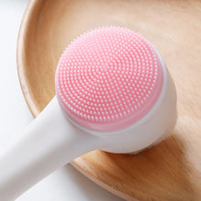 Silicone Face Cleansing Brush - Double-Sided Exfoliator Pore Cleaner