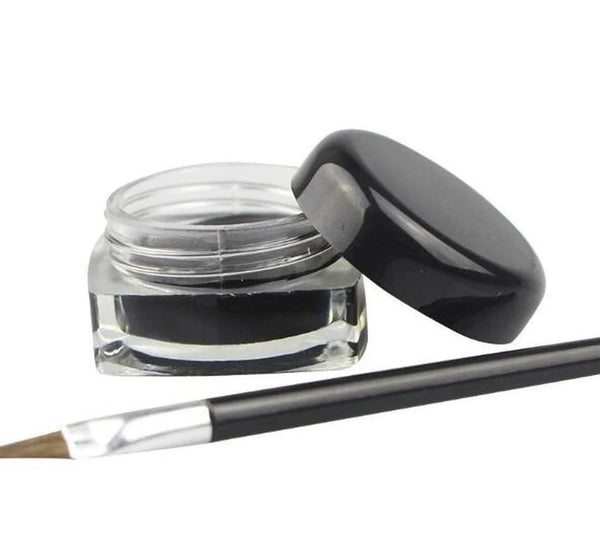 Black Eyeliner Cream - Waterproof Long Lasting Gel Eyeliner