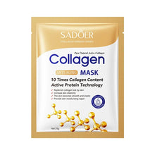 10pcs Collagen Face Mask - Anti-aging Brightening Skincare