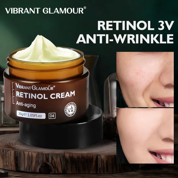 VIBRANT GLAMOUR Skin Care Set - Retinol Toner Essence Cream