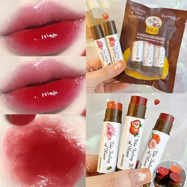 Moisturizing Colored Lip Balm - Cute Fruit Lip Tint
