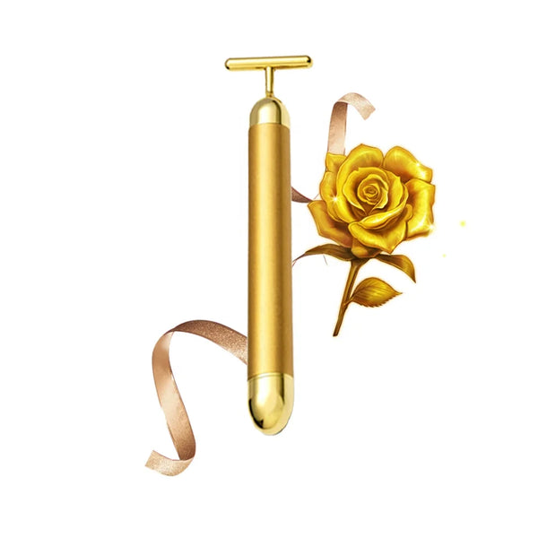 Gold Beauty Stick - Lifting and Tightening Facial Massager Device